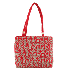 Women's Embroidery Handbag - Red - test-store-for-chase-value