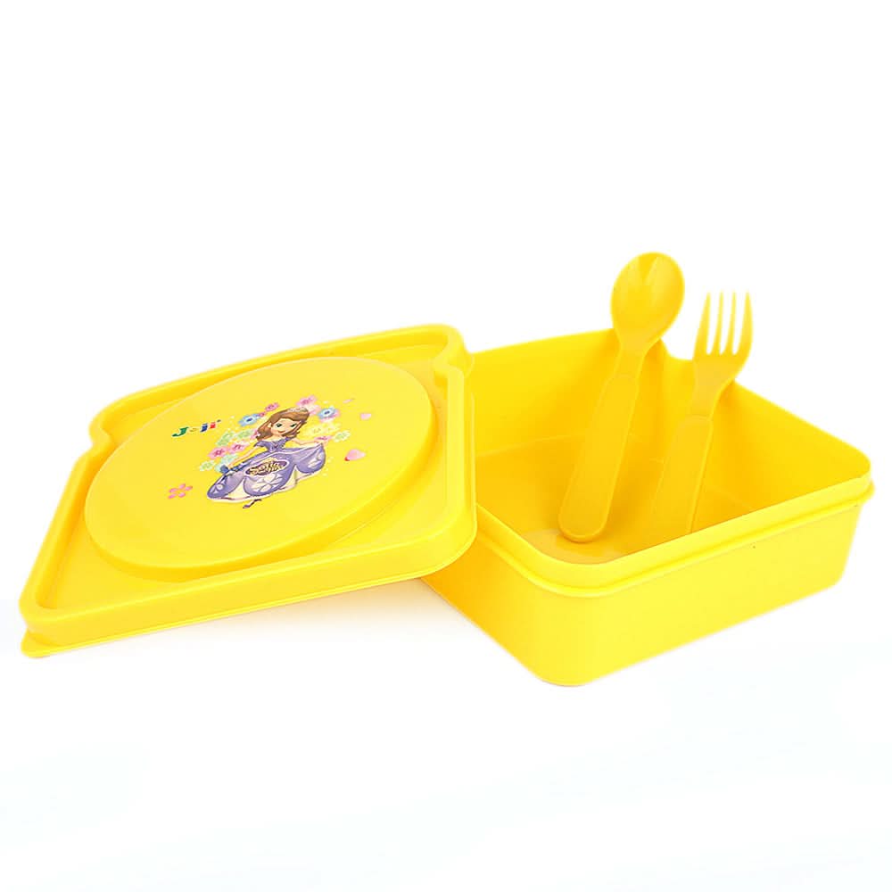 School Lunch Box - Yellow, Kids, Tiffin Boxes And Bottles, Chase Value, Chase Value
