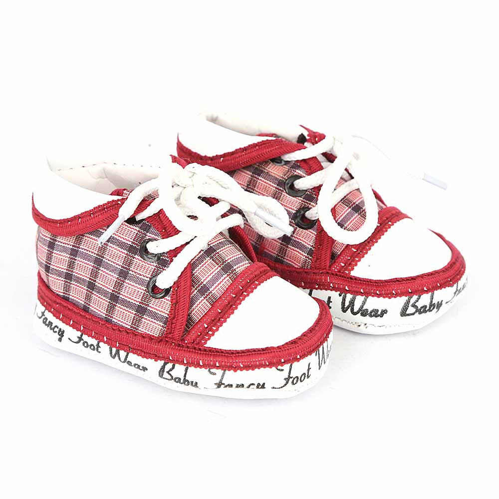 Newborn Boys Shoes - Maroon, Kids, NB Shoes And Socks, Chase Value, Chase Value