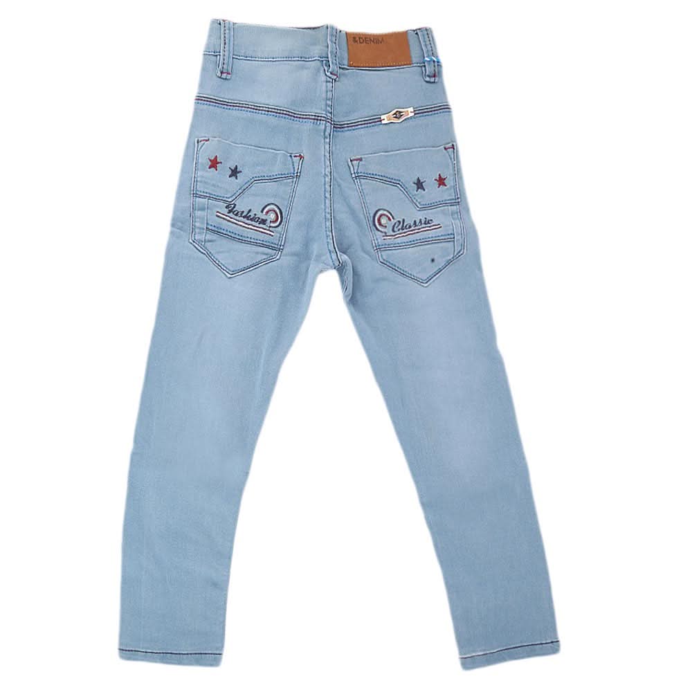 Boys Denim Pant - Light Blue, Kids, Boys Pants, Chase Value, Chase Value