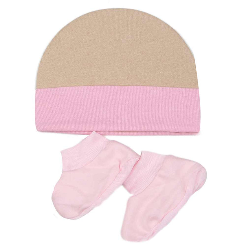 Newborn Cap Set - Beige, Kids, Caps And Sets, Chase Value, Chase Value