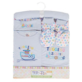 Newborn Baby Gift Suits (8 Pcs) - Light Blue, Kids, NB Girls Sets And Suits, Chase Value, Chase Value