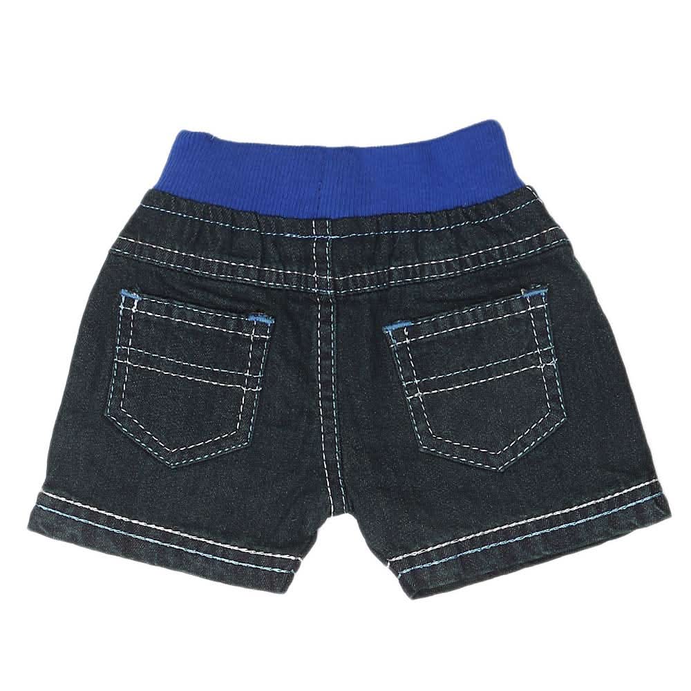 Newborn Boys Shorts - Steel Blue - test-store-for-chase-value