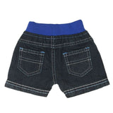 Newborn Boys Shorts - Steel Blue - test-store-for-chase-value