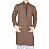 Mashriq Fancy Kurta For Men - Brown, Men, Kurtas, Chase Value, Chase Value