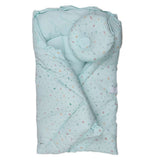 Newborn Sleeping Bag With Pillow - Cyan, Kids, Sleeping Bags, Chase Value, Chase Value