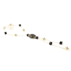 Women's Beads Long Mala - Black, Women, Chains & Lockets, Chase Value, Chase Value