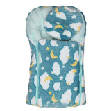 Newborn Sleeping Bag 2 Pcs - Cyan, Kids, Sleeping Bags, Chase Value, Chase Value