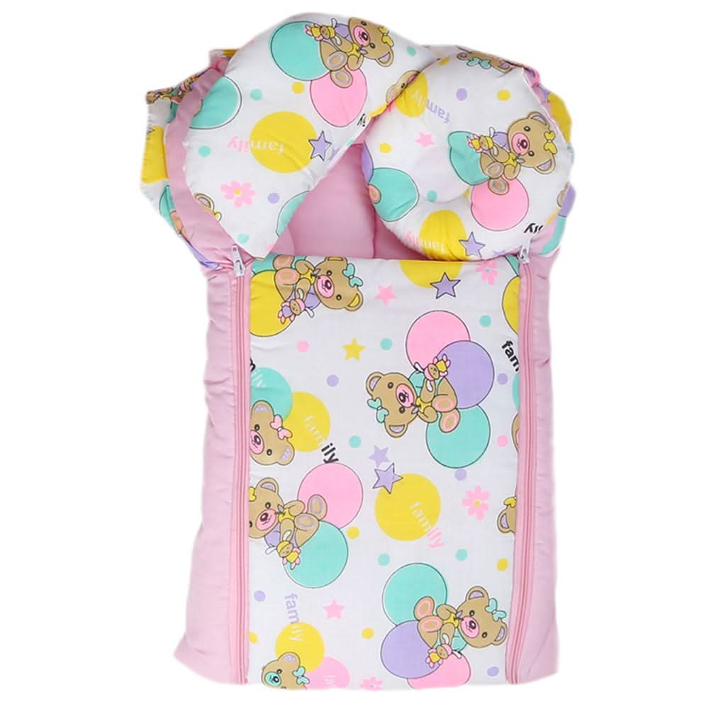 Newborn Sleeping Bag 7 Pcs Set - Pink, Kids, Sleeping Bags, Chase Value, Chase Value