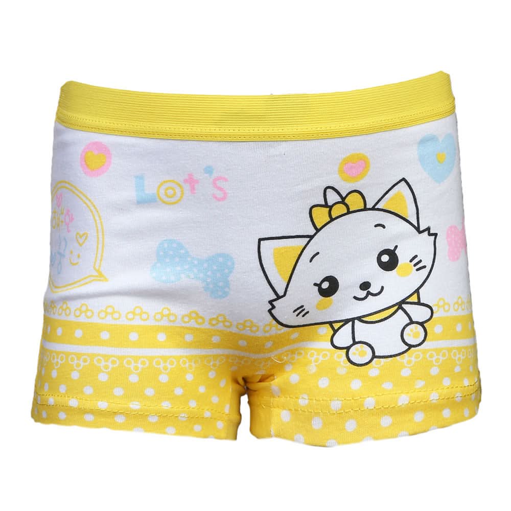 Girls Boxer (RA-281) - Yellow, Kids, Panties And Briefs, Chase Value, Chase Value