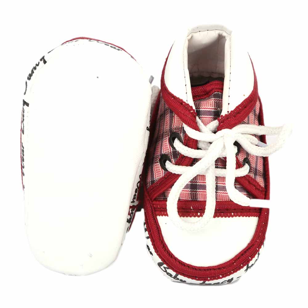 Newborn Boys Shoes - Maroon, Kids, NB Shoes And Socks, Chase Value, Chase Value