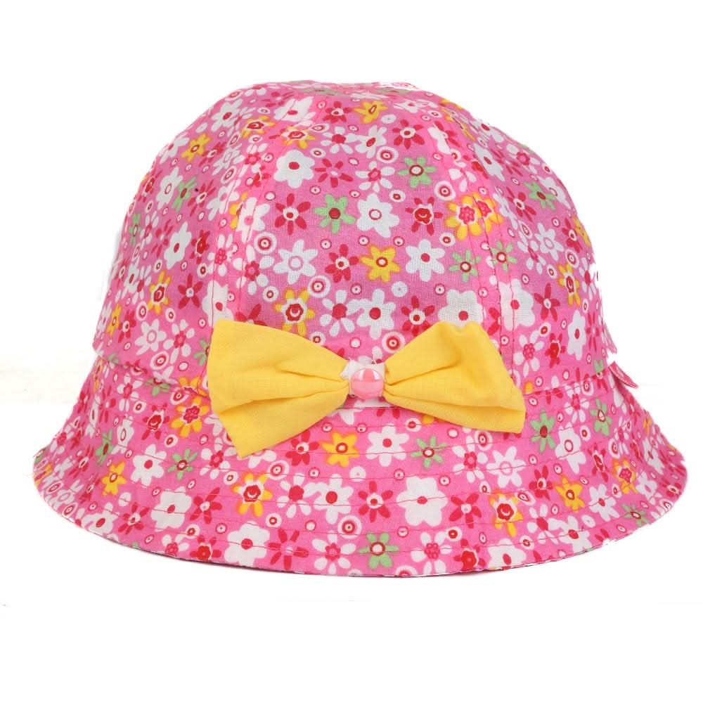 Girls Floppy Cap - Pink, Kids, Girls Caps And Hats, Chase Value, Chase Value