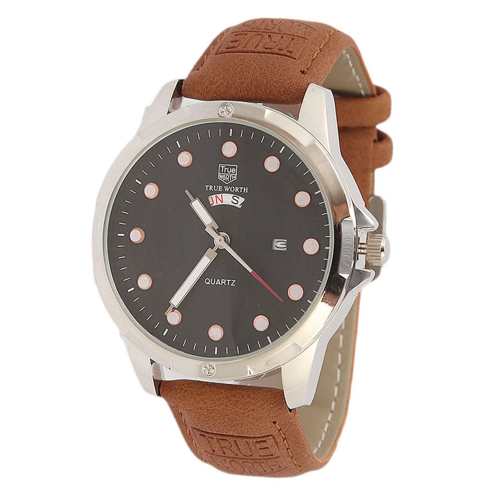 Men's wrist watch - Brown, Men, Watches, Chase Value, Chase Value