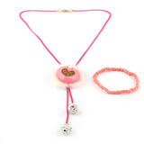Girls Mala Set - Dark Pink, Kids, Jewellery Sets, Chase Value, Chase Value
