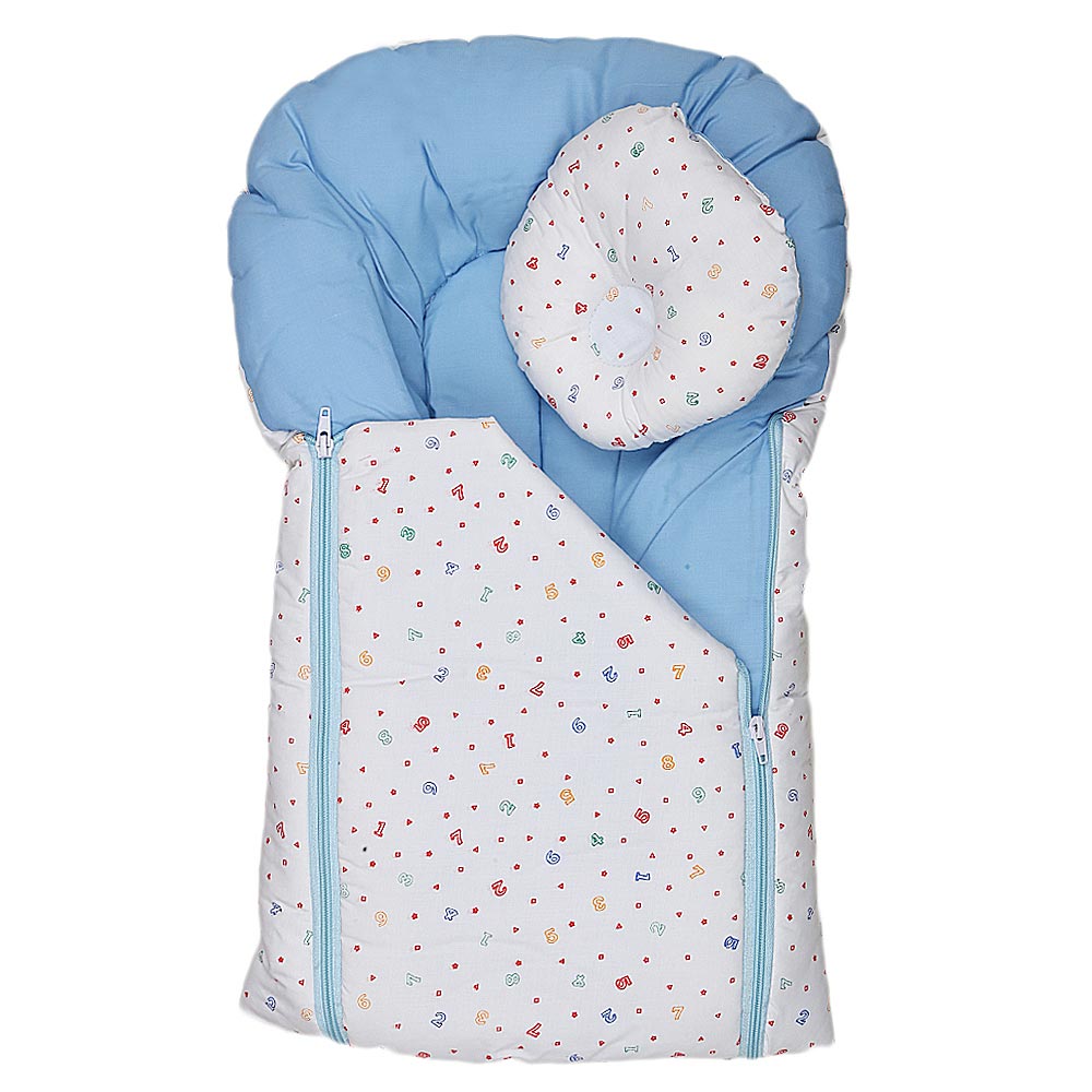 Newborn Sleeping Bag With Pillow - White, Kids, Sleeping Bags, Chase Value, Chase Value