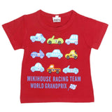 Newborn Boys T-Shirt - Maroon, Kids, NB Boys Shirts And T-Shirts, Chase Value, Chase Value