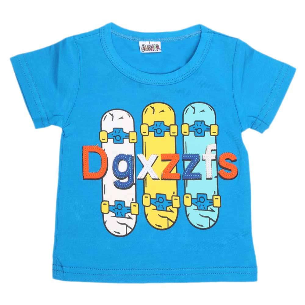 Newborn Boys T-Shirt - Blue, Kids, NB Boys Shirts And T-Shirts, Chase Value, Chase Value
