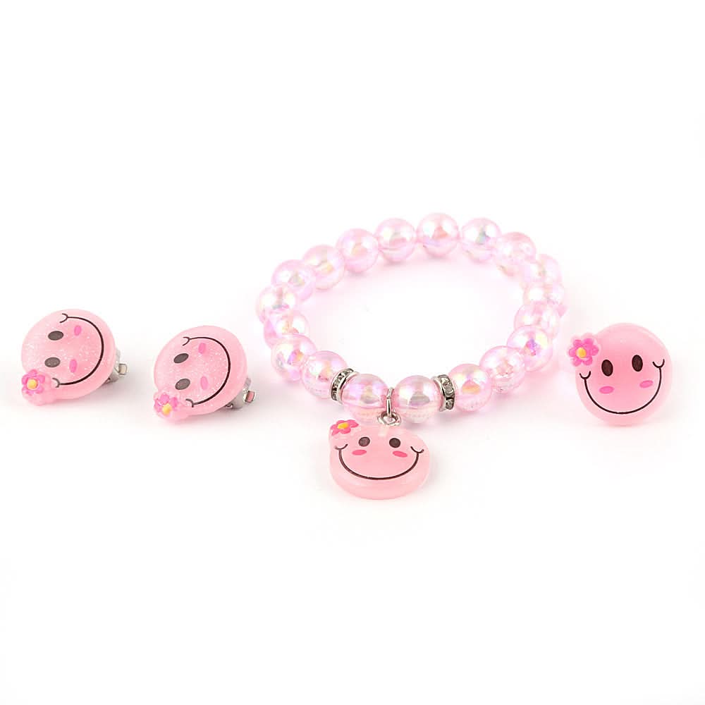 Girls Bracelet Set - Pink, Kids, Jewellery Sets, Chase Value, Chase Value