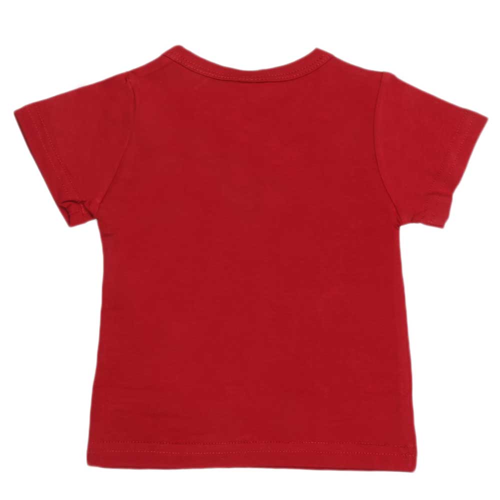 Newborn Boys T-Shirt - Maroon, Kids, NB Boys Shirts And T-Shirts, Chase Value, Chase Value