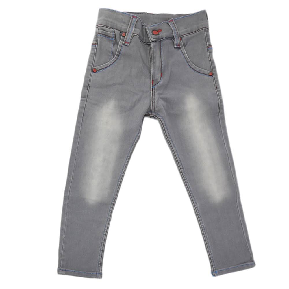 Boys Denim Pant - Grey, Kids, Boys Pants, Chase Value, Chase Value