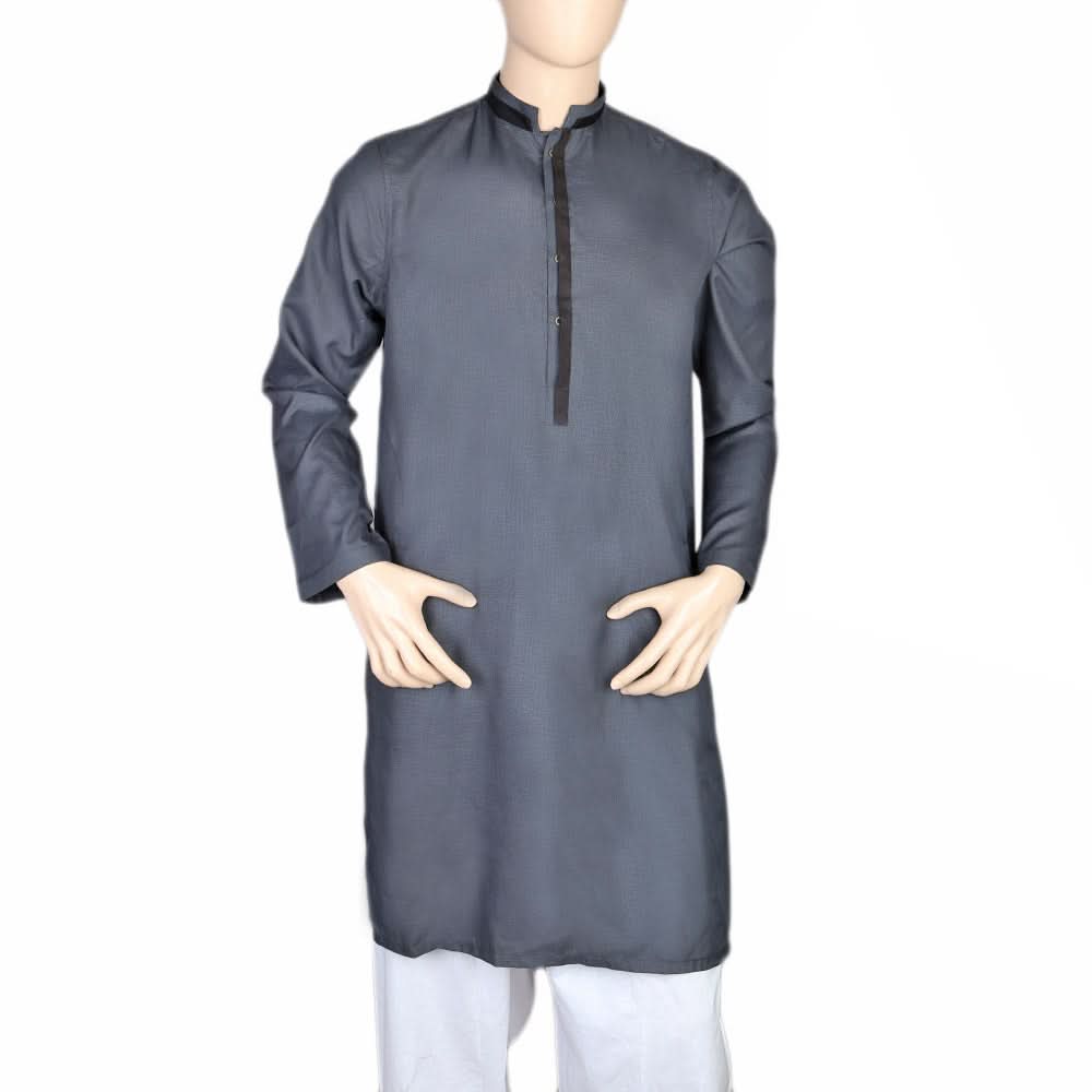 Mashriq Fancy Kurta For Men -Dark Gray, Men, Kurtas, Chase Value, Chase Value