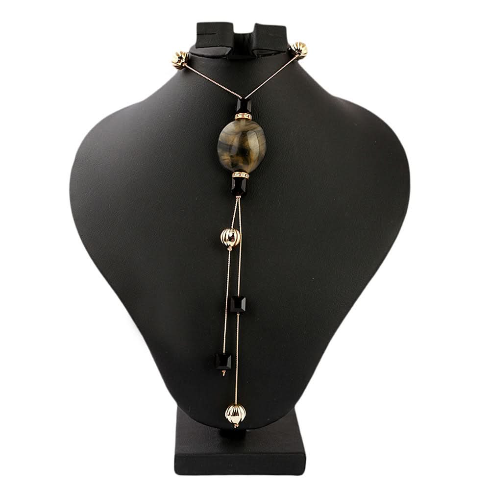 Women's Beads Long Mala - Black, Women, Chains & Lockets, Chase Value, Chase Value