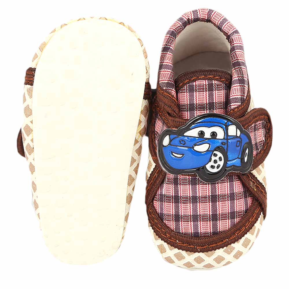 Newborn Boys Shoes - Maroon, Kids, NB Shoes And Socks, Chase Value, Chase Value