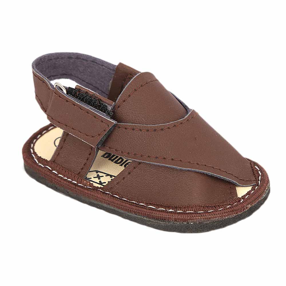 Newborn Boys Peshawari Sandal - Coffee, Kids, NB Shoes And Socks, Chase Value, Chase Value