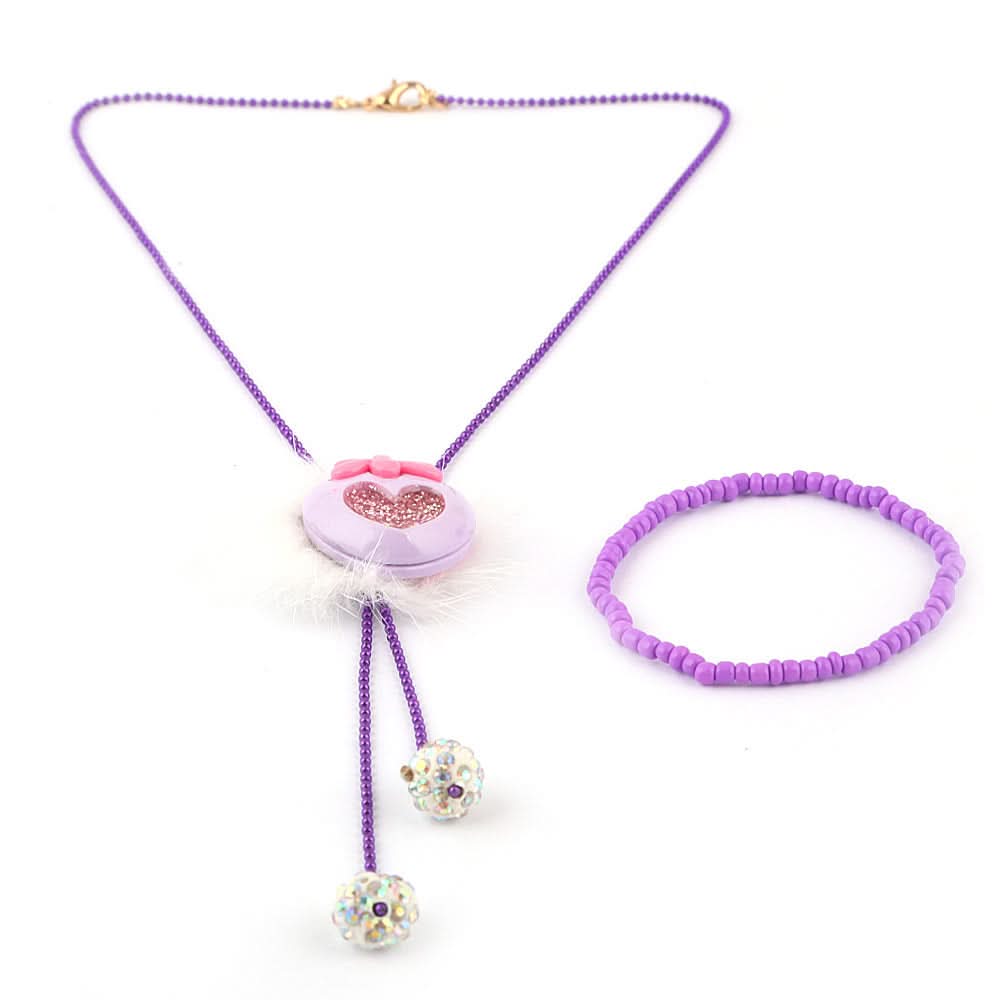 Girls Mala Set - Purple, Kids, Jewellery Sets, Chase Value, Chase Value