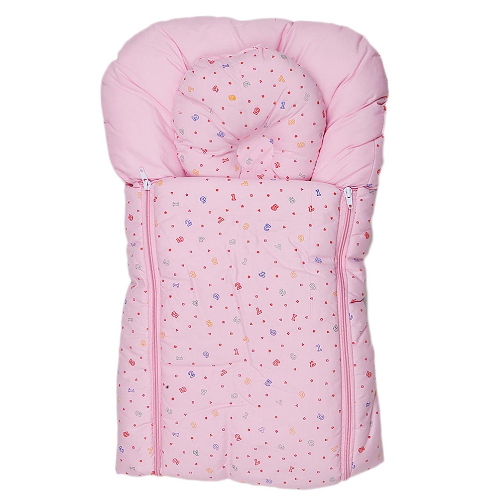 Newborn Sleeping Bag With Pillow - Pink, Kids, Sleeping Bags, Chase Value, Chase Value