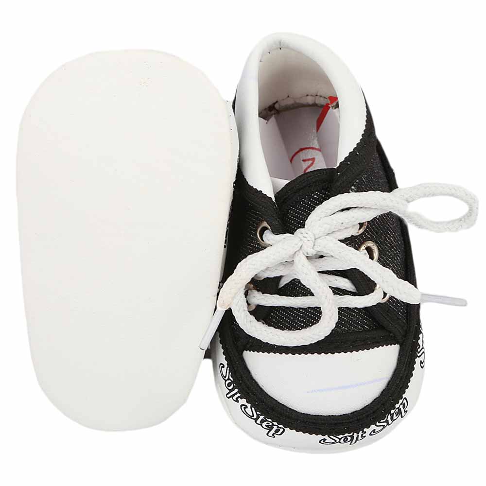 Newborn Boys Shoes - Black White, Kids, NB Shoes And Socks, Chase Value, Chase Value