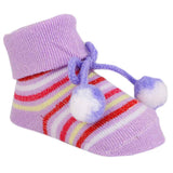 Newborn Booties - Purple, Kids, NB Shoes And Socks, Chase Value, Chase Value