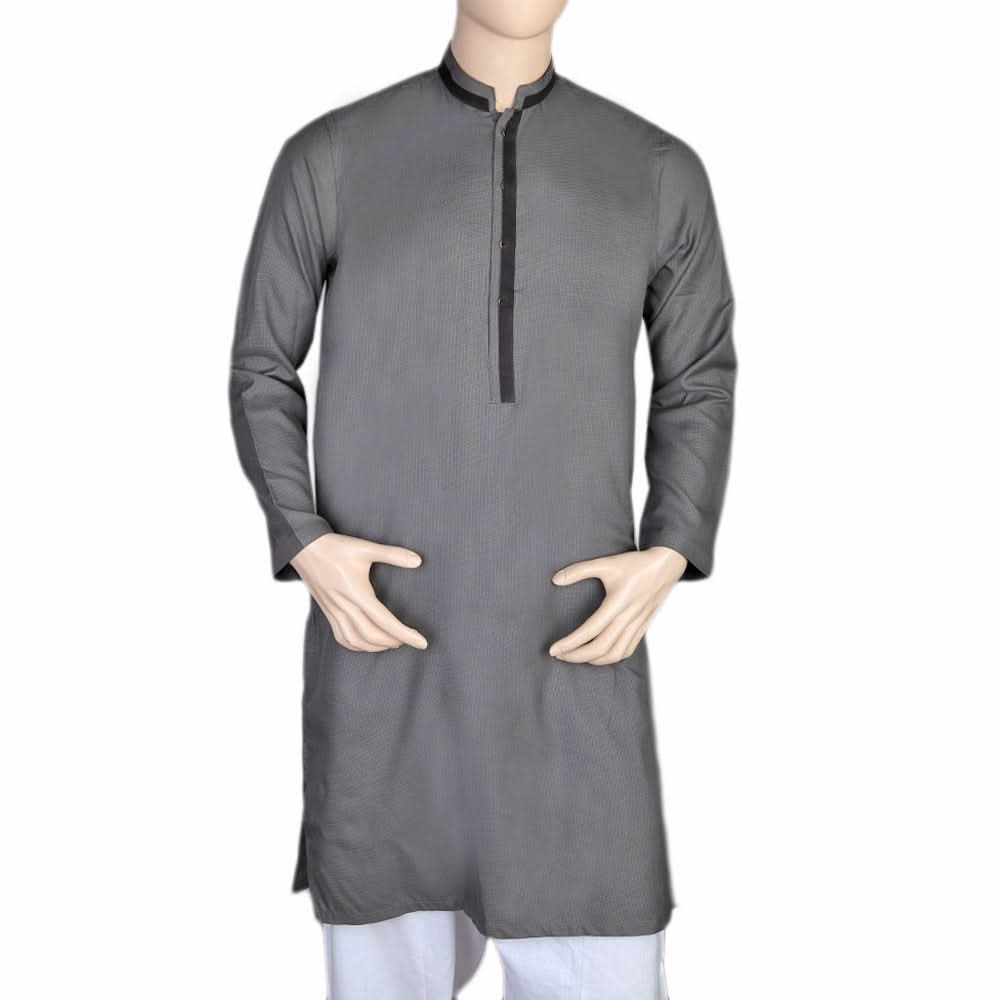 Mashriq Fancy Kurta For Men -  Grey, Men, Kurtas, Chase Value, Chase Value