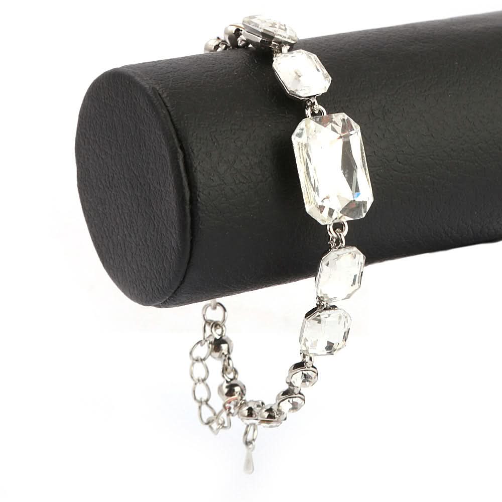 Women's Fancy Bracelet - White, Women, Bangles & Bracelets, Chase Value, Chase Value