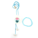 Girls Mala Set - Blue, Kids, Jewellery Sets, Chase Value, Chase Value