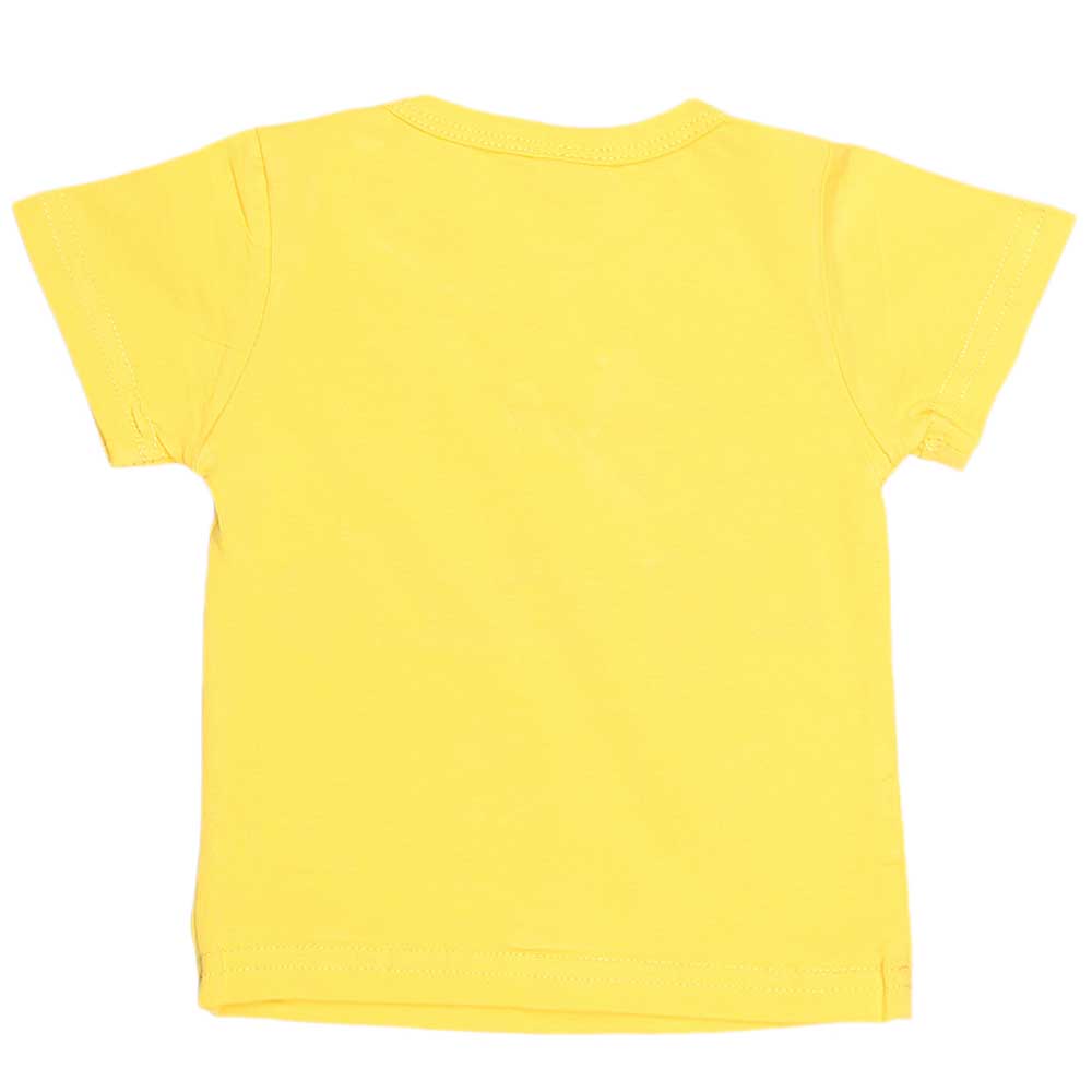 Newborn Boys T-Shirt - Yellow, Kids, NB Boys Shirts And T-Shirts, Chase Value, Chase Value