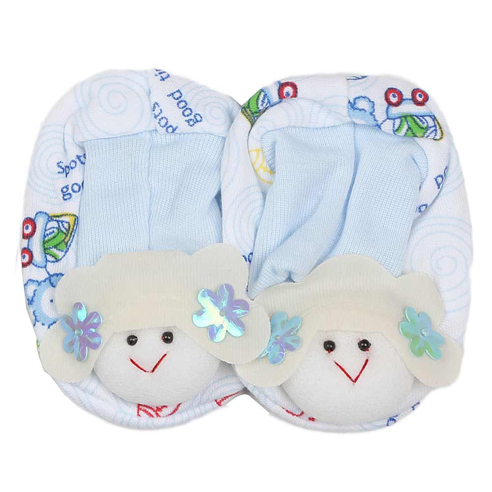 Newborn Character Booties - Blue, Kids, NB Shoes And Socks, Chase Value, Chase Value
