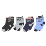 Boys Socks Pack Of 4 - Multi, Kids, Boys Socks, Chase Value, Chase Value