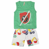Boys Sando Suit - Green, Kids, Boys Sando, Chase Value, Chase Value
