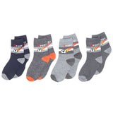Boys Socks Pack Of 4 - Multi, Kids, Boys Socks, Chase Value, Chase Value