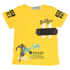 Newborn Boys T-Shirt - Yellow, Kids, NB Boys Shirts And T-Shirts, Chase Value, Chase Value
