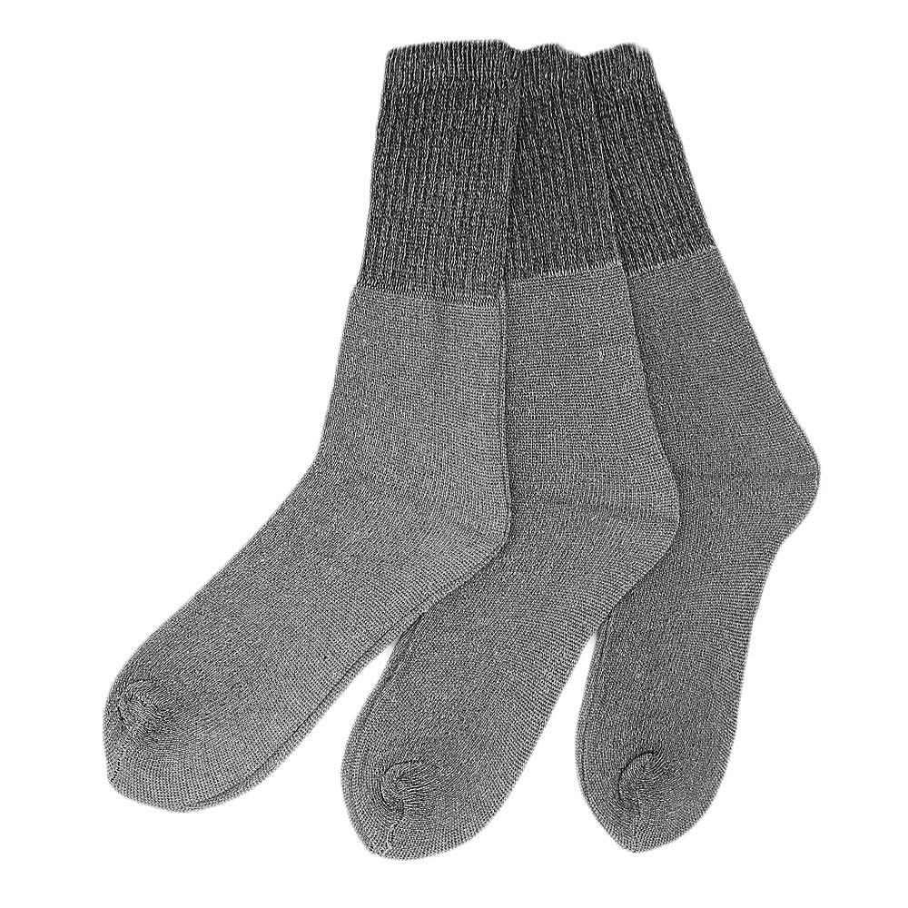 Men's Socks 3 Pcs - Grey, Men, Mens Socks, Chase Value, Chase Value