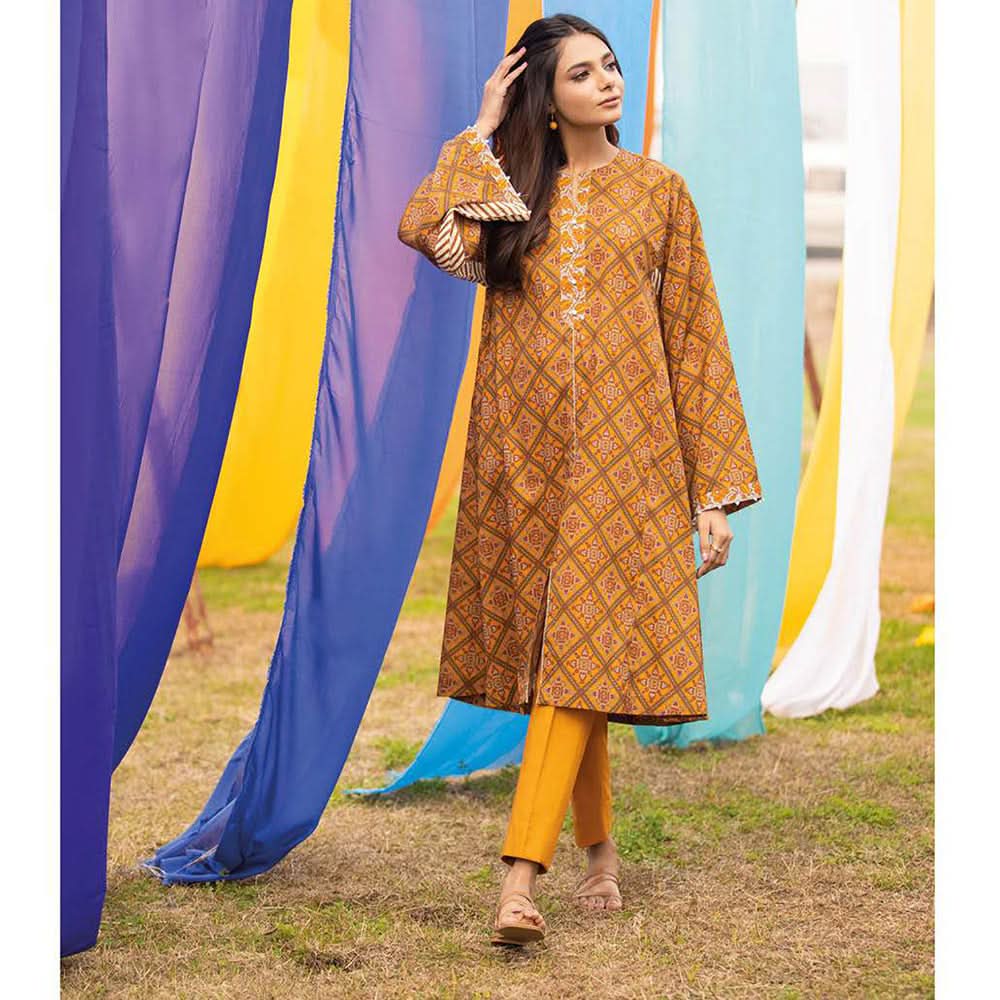 Sapphire Lawn 1Pcs Un-Stitched Shirt Vol 1 WOEM - Aline, Women, Unstitched Kurti, Sapphire, Chase Value