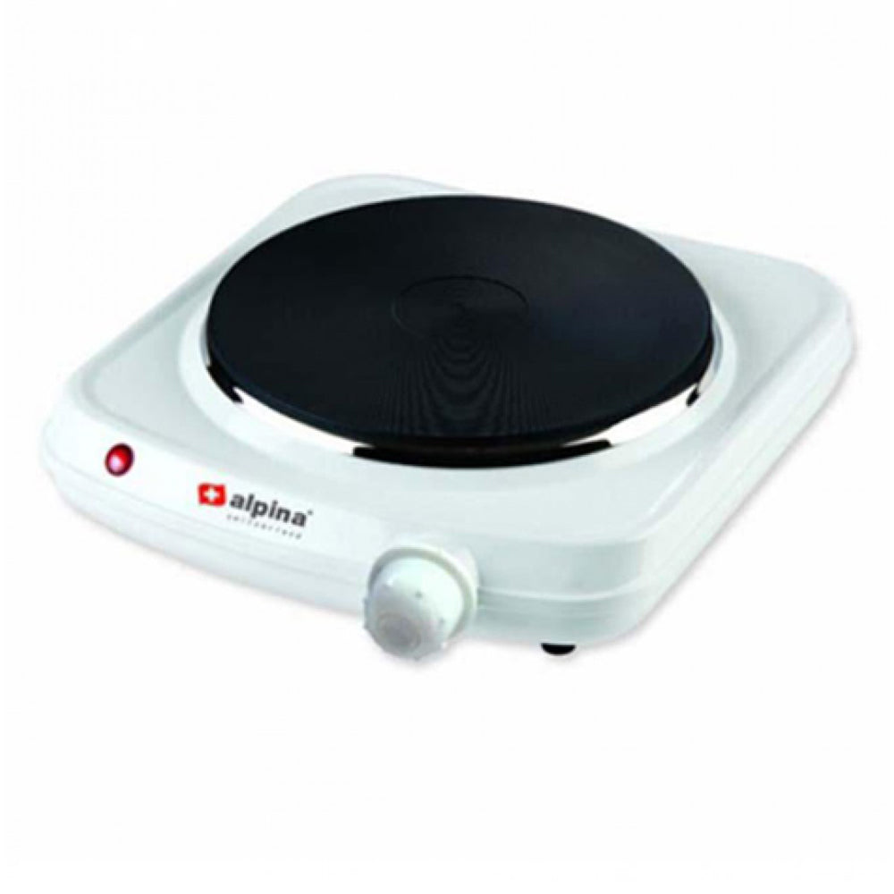 Alpina Single Hot Plate 1500W (SF-6002), Home & Lifestyle, Toasters & Hot Plates, Alpina, Chase Value
