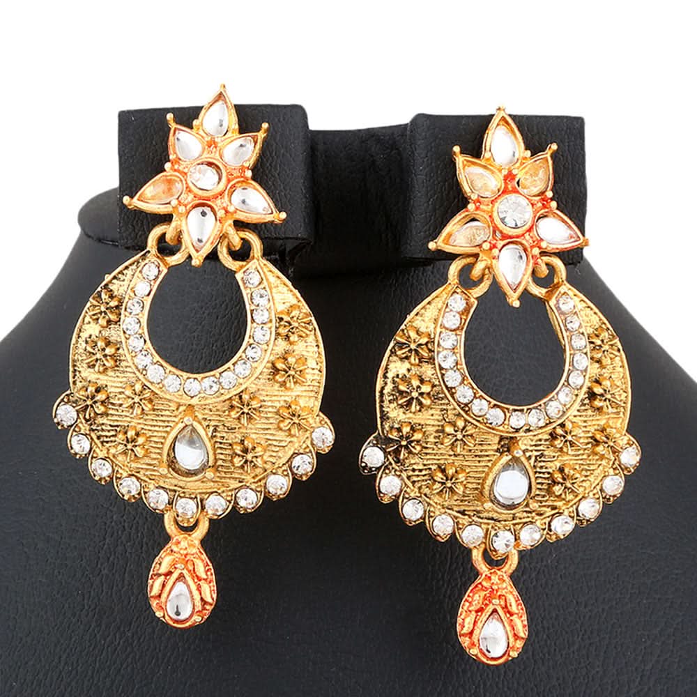 Women's Fancy Jewellery Set - Golden - test-store-for-chase-value