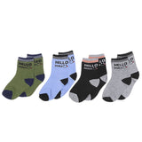 Kids Socks Pack Of 4 - Multi, Kids, Boys Socks, Chase Value, Chase Value