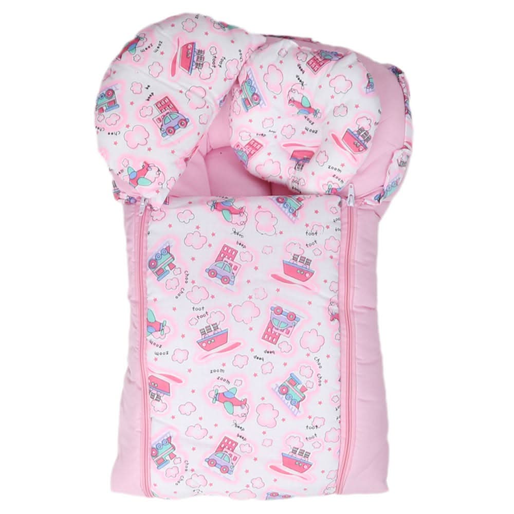 Newborn Sleeping Bag 7 Pcs Set - Pink, Kids, Sleeping Bags, Chase Value, Chase Value