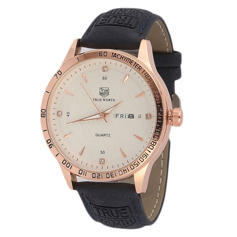 Men's wrist watch - Navy-Blue, Men, Watches, Chase Value, Chase Value