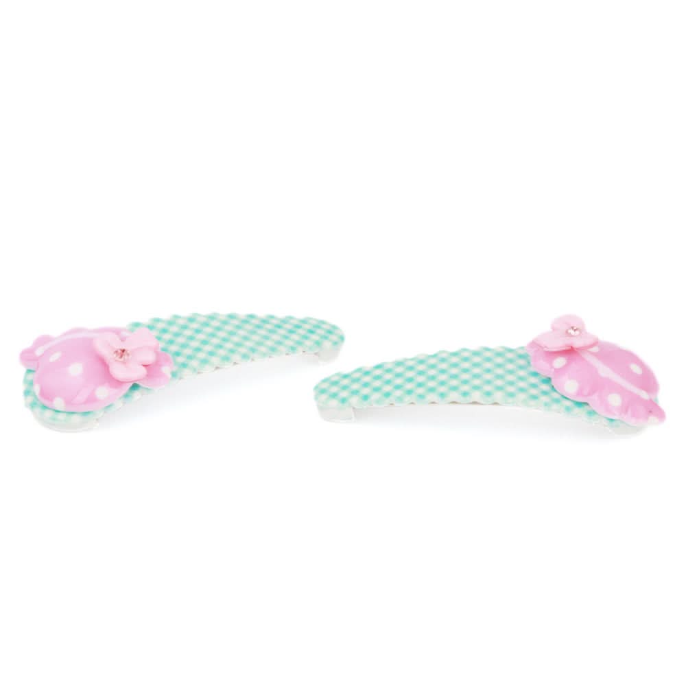 Girls Hair Pin 2 Pcs- Blue, Kids, Hair Accessories, Chase Value, Chase Value