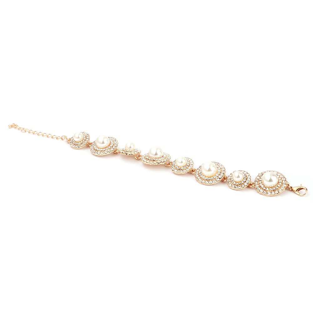 Women's Fancy Bracelet - Peach, Women, Bangles & Bracelets, Chase Value, Chase Value